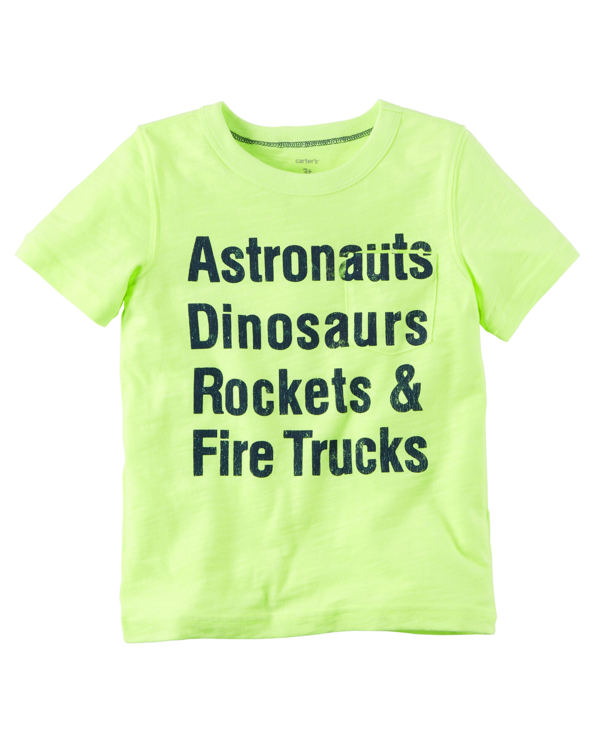 carters neon slogan graphic tee-bibian比比昂 美国