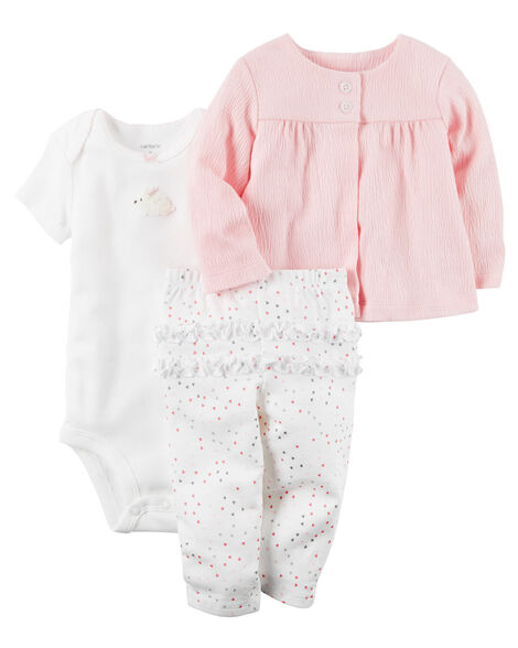 3-Piece Babysoft Little Jacket Set