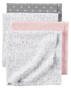 4-Pack Receiving Blanket