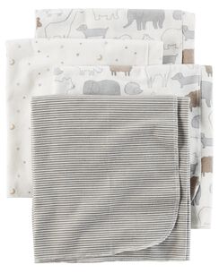 4-Pack Receiving Blanket