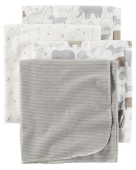 4-Pack Receiving Blanket