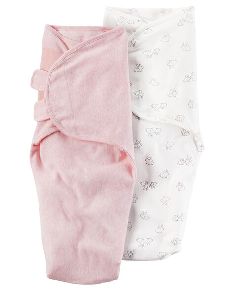 2-Pack Babysoft Swaddle Blankets