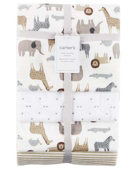 4-Pack Receiving Blanket