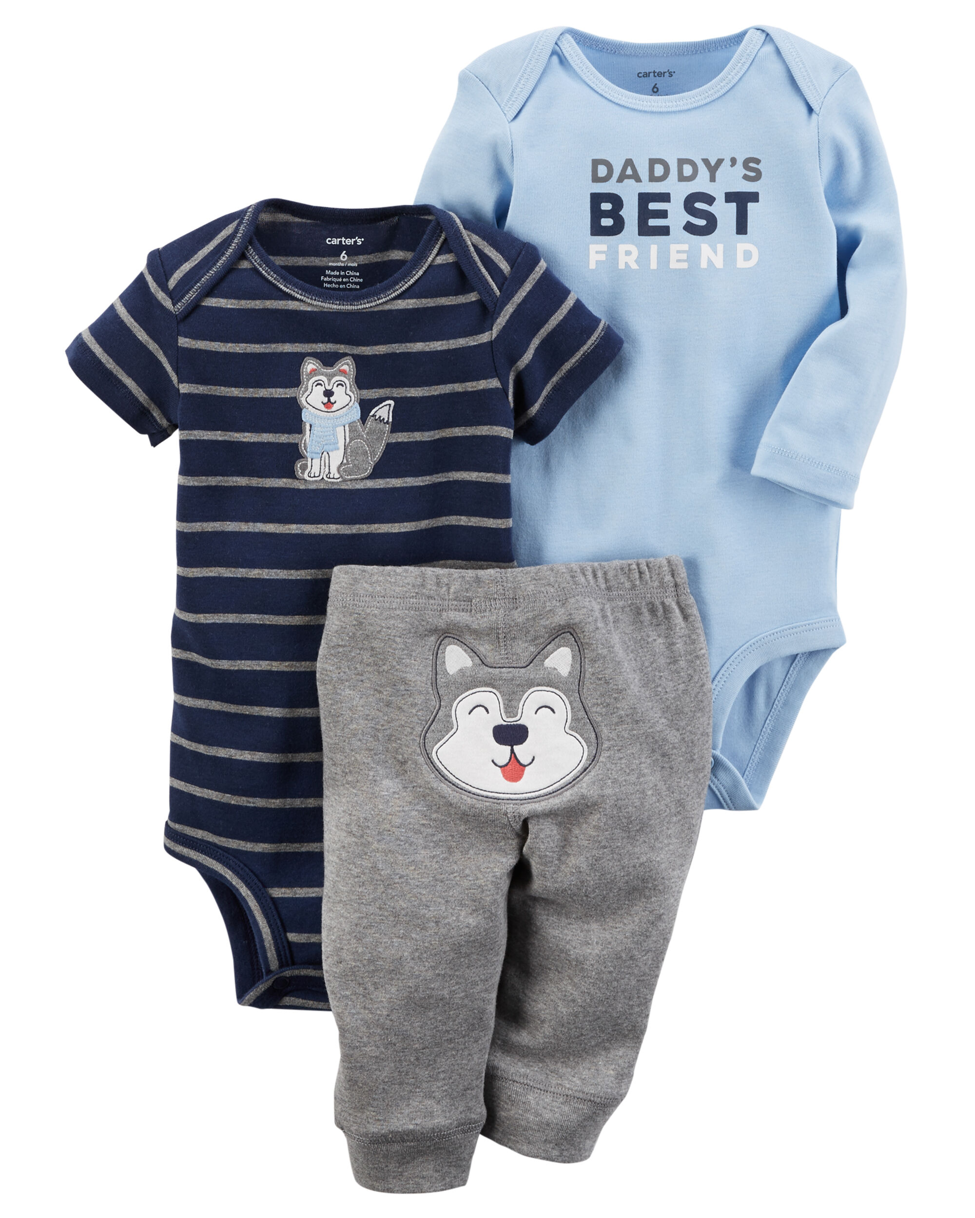 baby boy 3-piece little character set | carters.