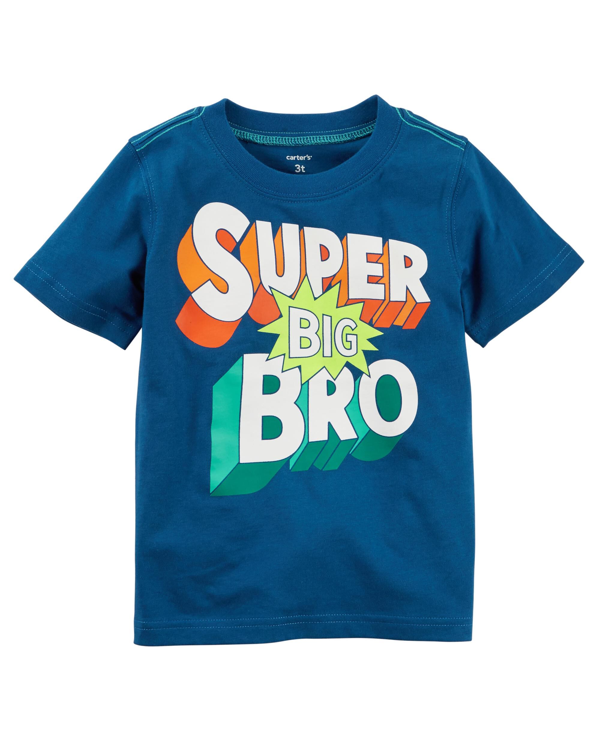 super big bro jersey tee