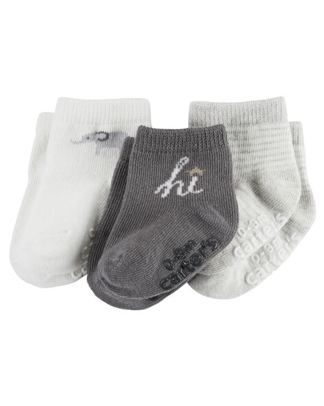 3-Pack Elephant Booties