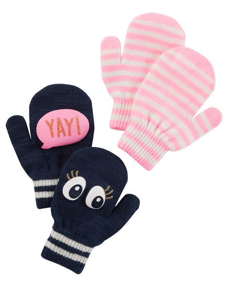 2-Pack Gripper Mittens