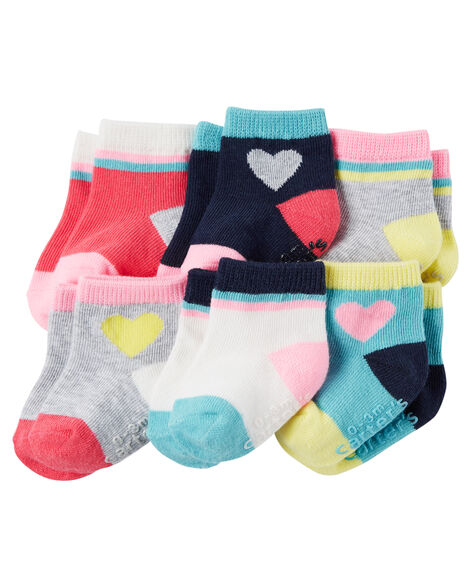 6-Pack Heart Booties