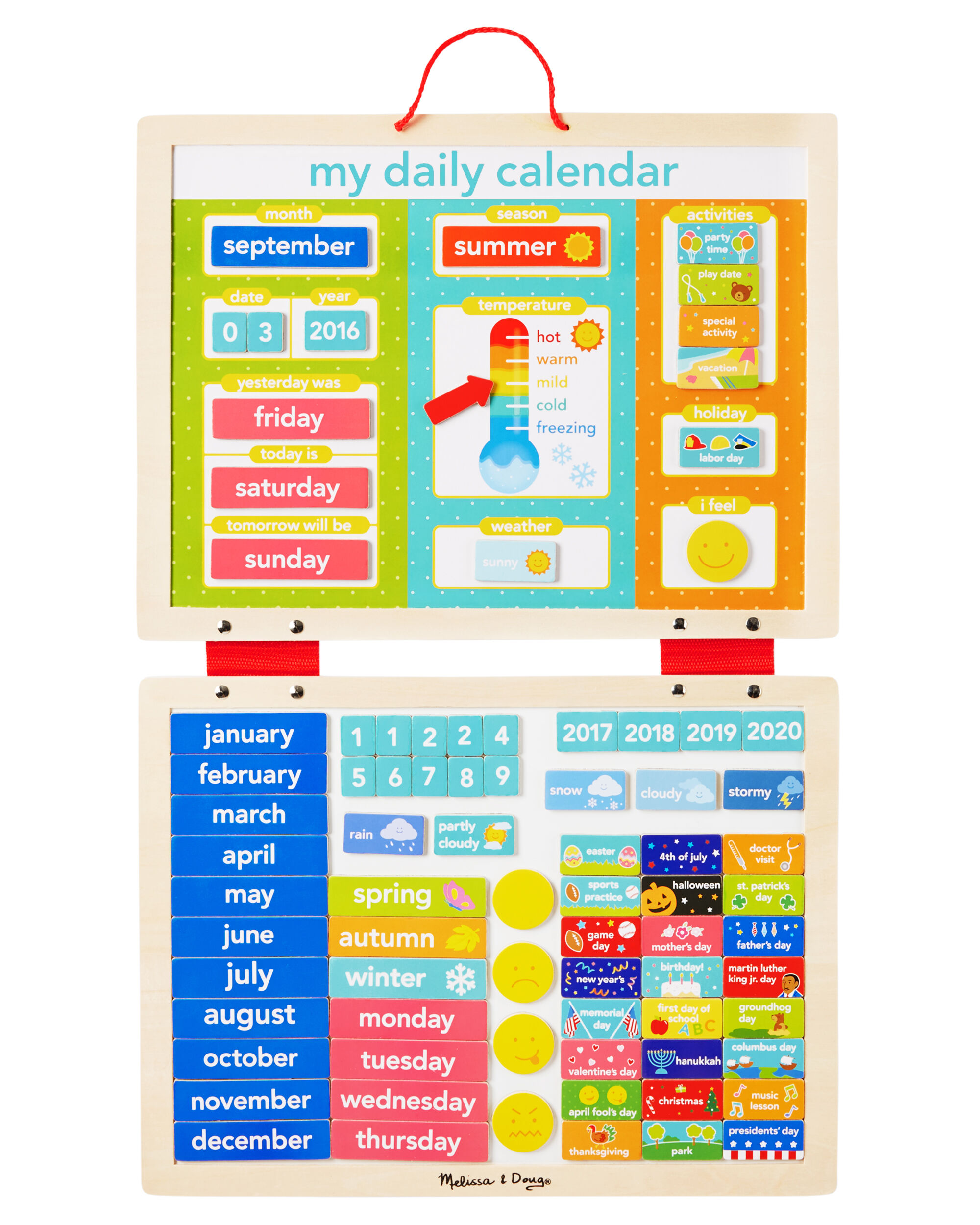 Melissa And Doug My Magnetic Daily Calendar Carters Melissa And Doug My Magnetic Daily Calendar Carters
