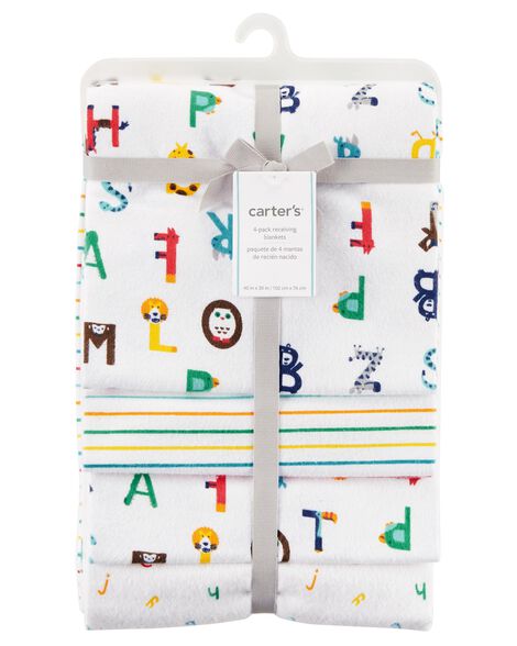 4-Pack Receiving Blankets
