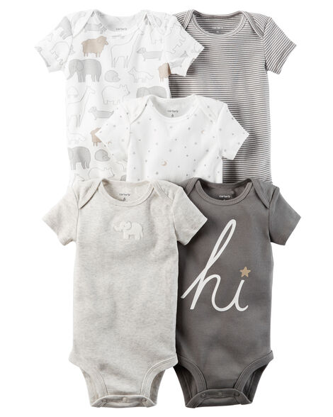 5-Pack Short-Sleeve Original Bodysuits
