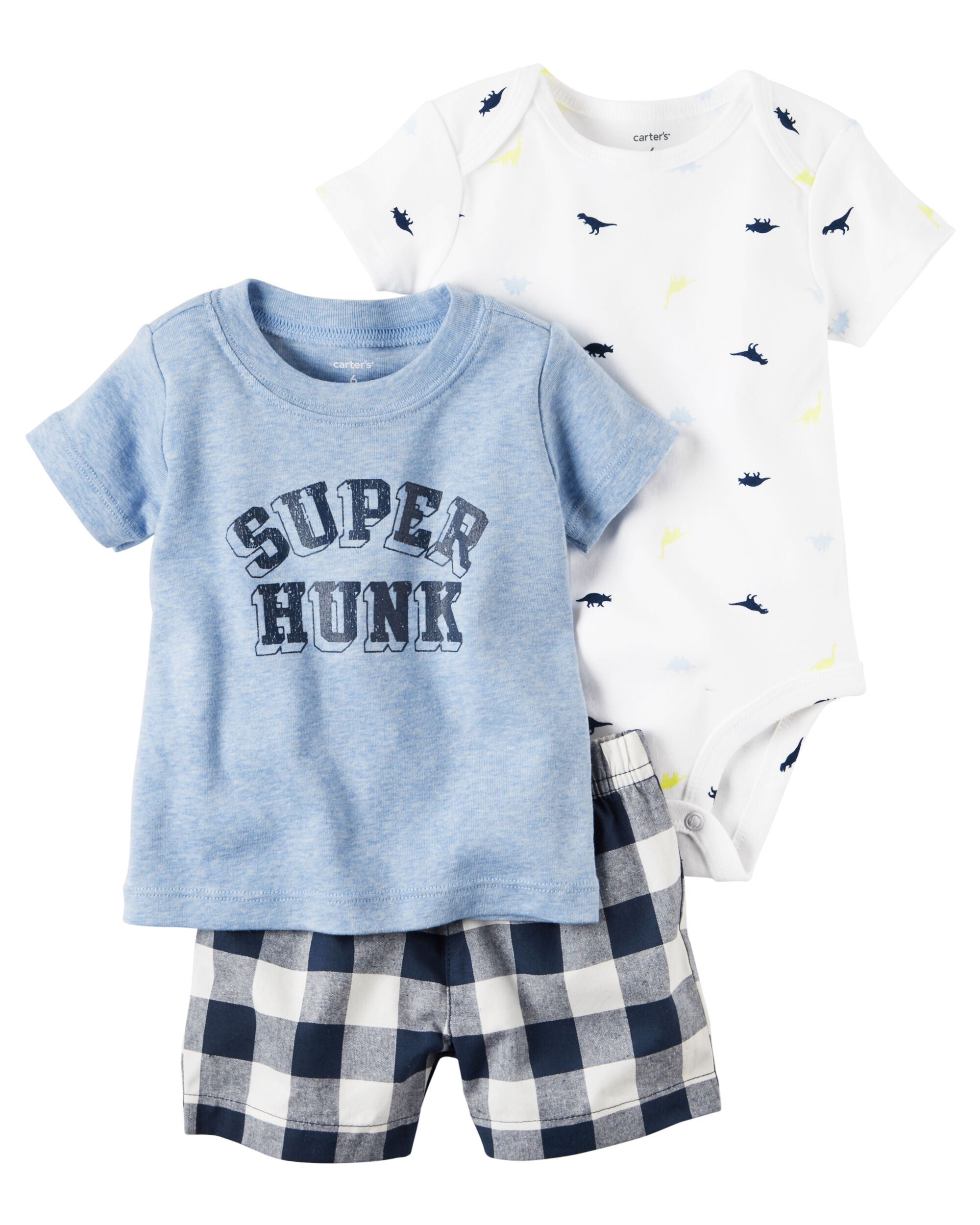 baby boy 3-piece little short set | carters.com