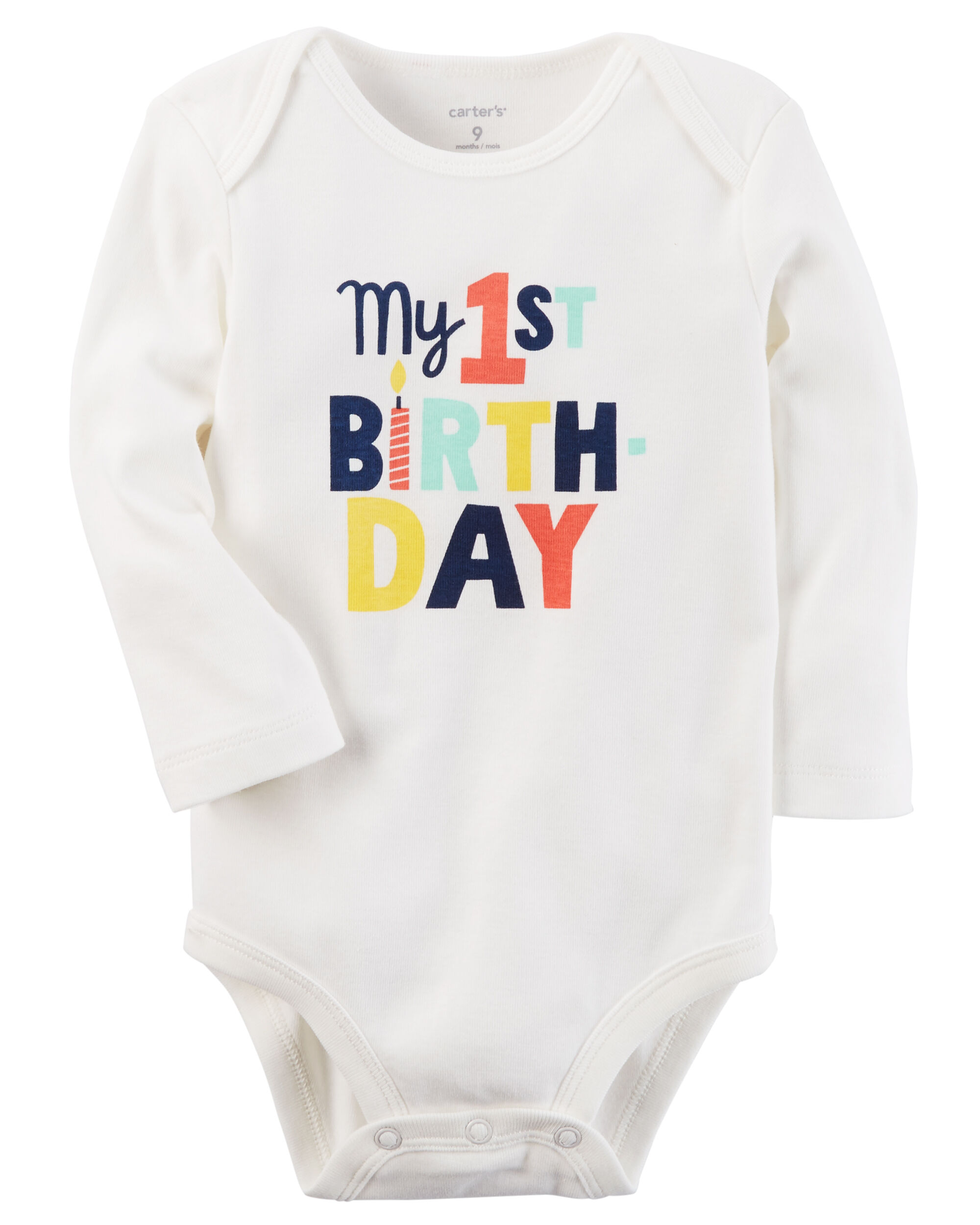 carters first birthday shirt