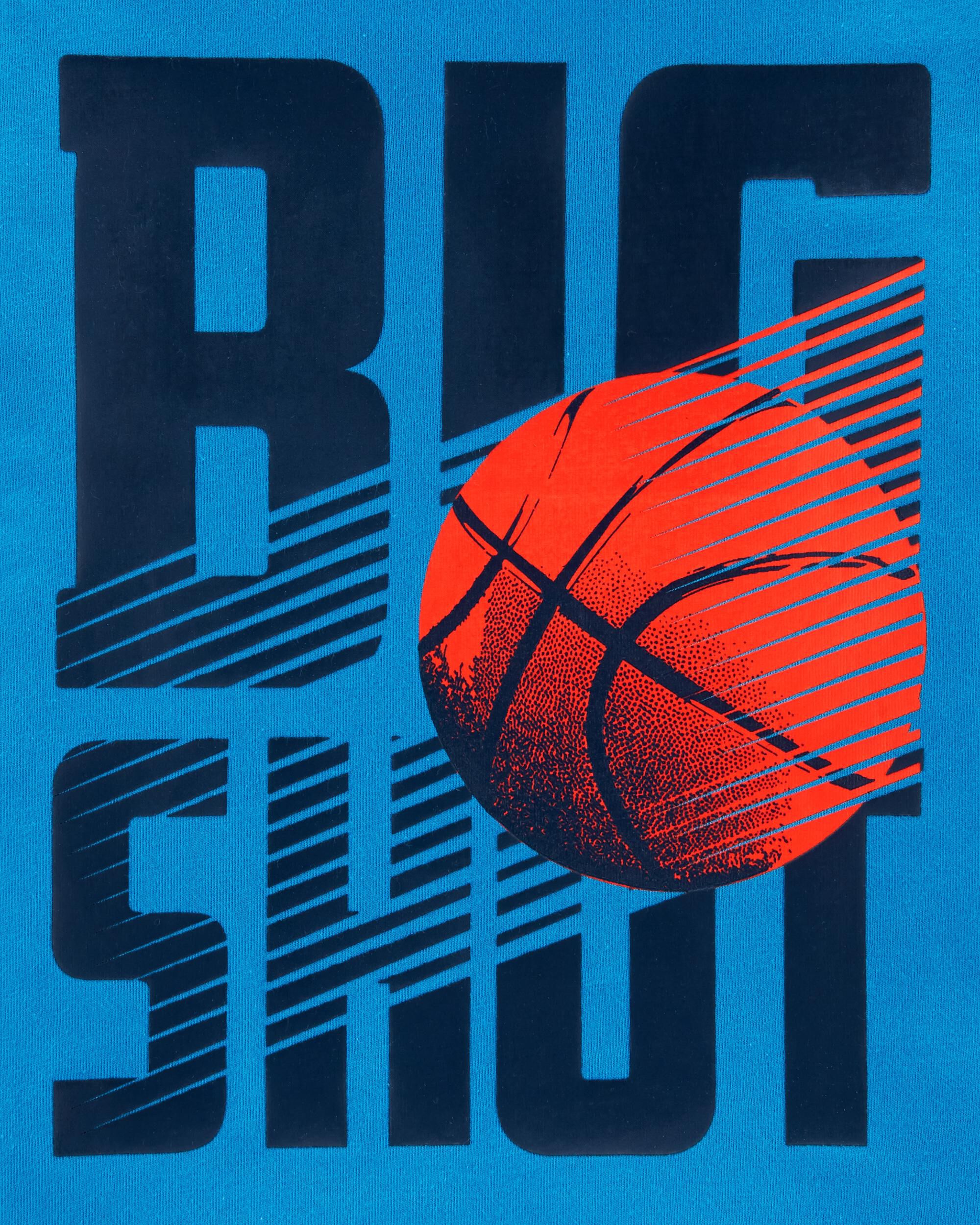big shot basketball jersey tee