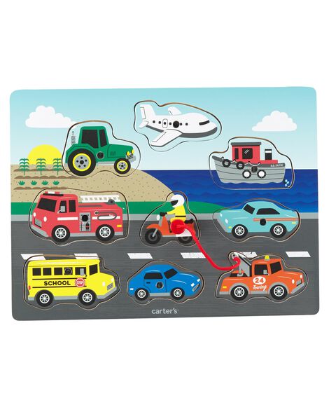 Transportation Magnetic Puzzle