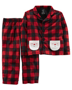 2-Piece Fleece Christmas PJs