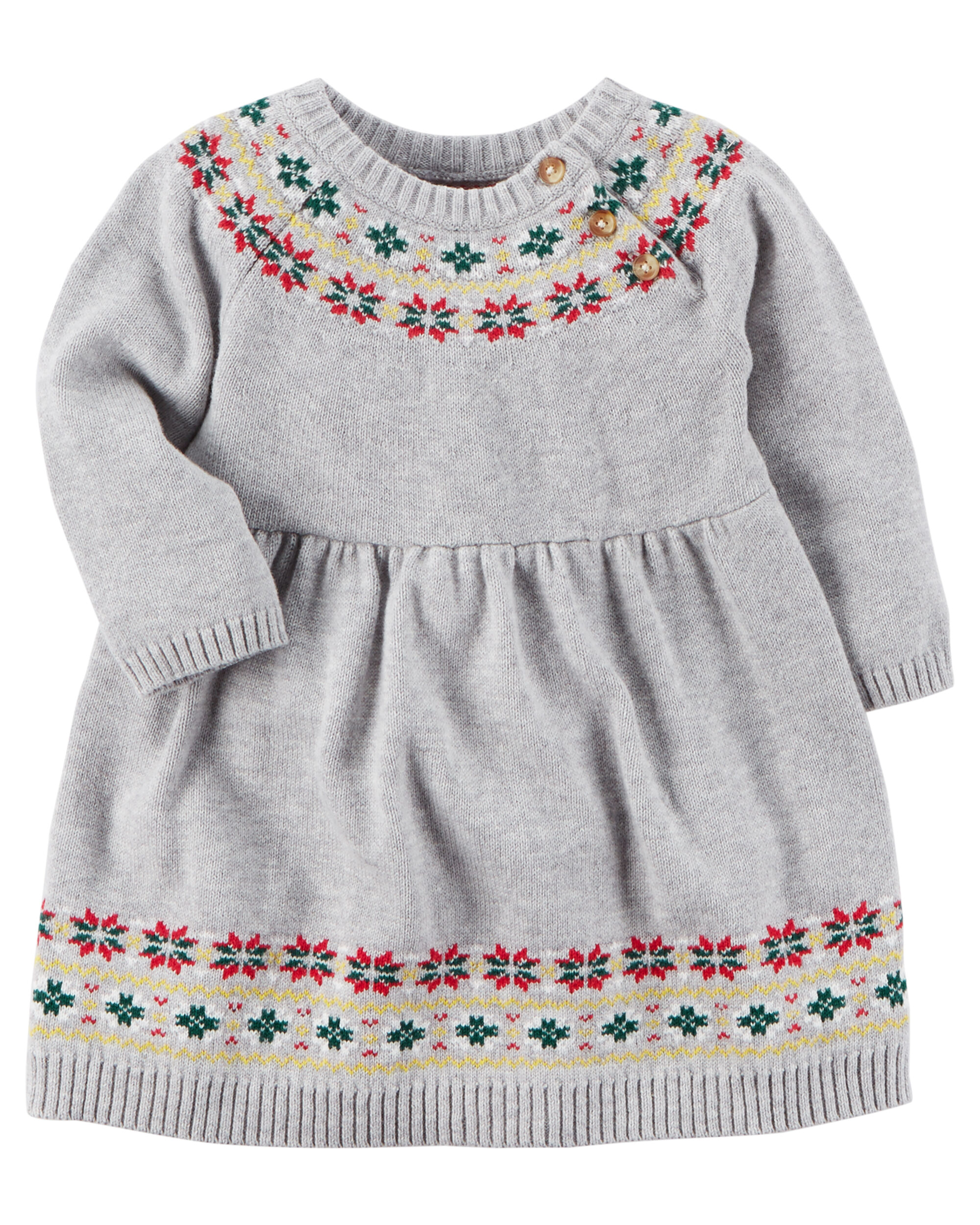 Fair Isle Sweater Dress | Carters.com