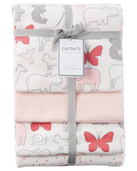 4-Pack Receiving Blanket