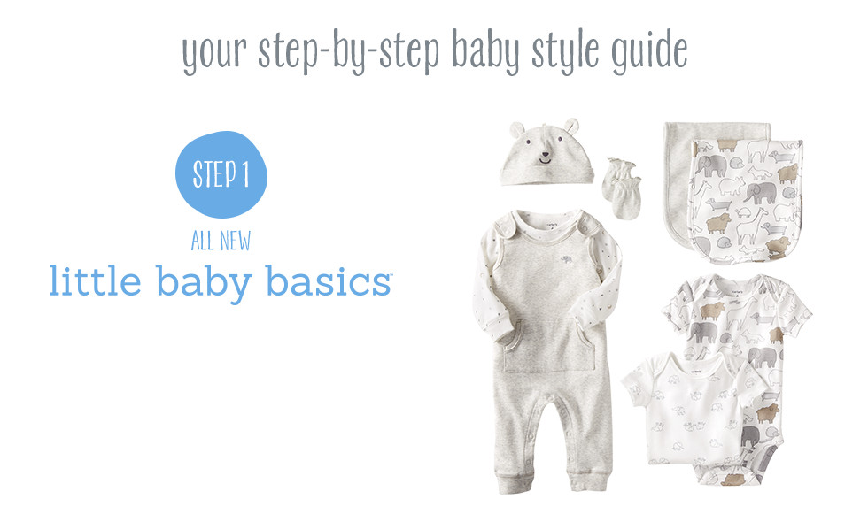 Little Baby Basics Newborn Clothes Carter's Free Shipping