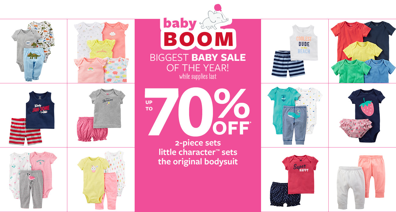 baby boom | up to 70% off msrp | biggest baby sale of the year! while supplies last