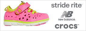 stride rite | new balance | crocs
