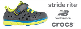 stride rite | new balance | crocs