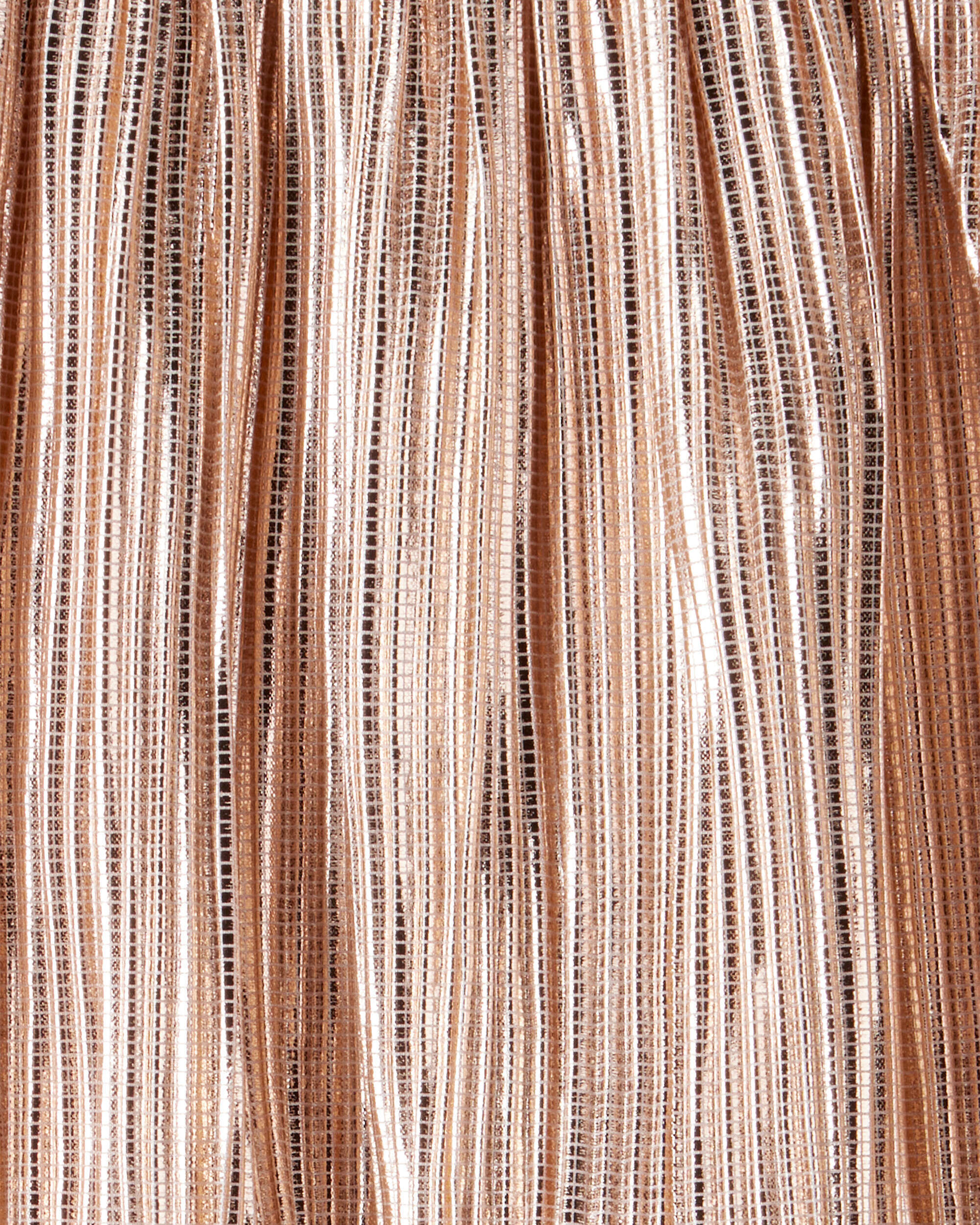 Toddler Girl Metallic Tulle Skirt - Gold