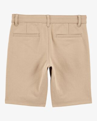 Product image 2 of Kid Ponte Knit Uniform Pants - Khaki