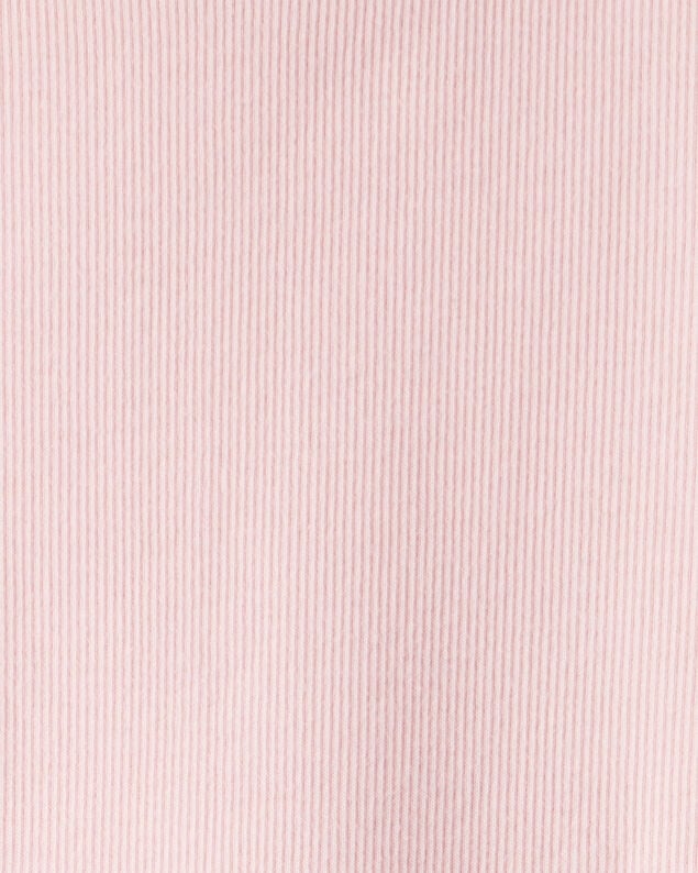 Product image 2 of Kid Mock Neck Ribbed Tee - Pink