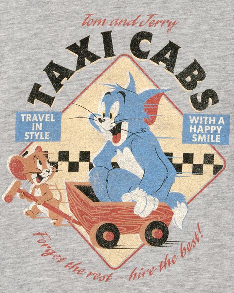  Product image 2 of Toddler Tom and Jerry Graphic Tee - Grey