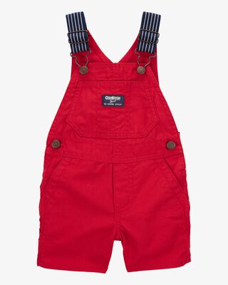 Product image 1 of Baby Woven Shortalls - Red