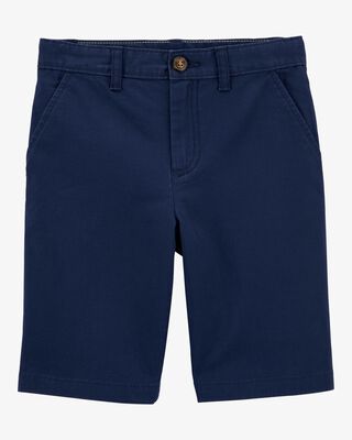 Product image 1 of Kid Blue Flat-Front Shorts