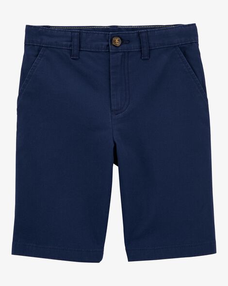 Product image 1 of Kid Blue Flat-Front Shorts