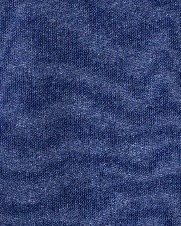 Product image 2 of Toddler Boy Solid Fleece Long-Sleeve Hoodie - Navy