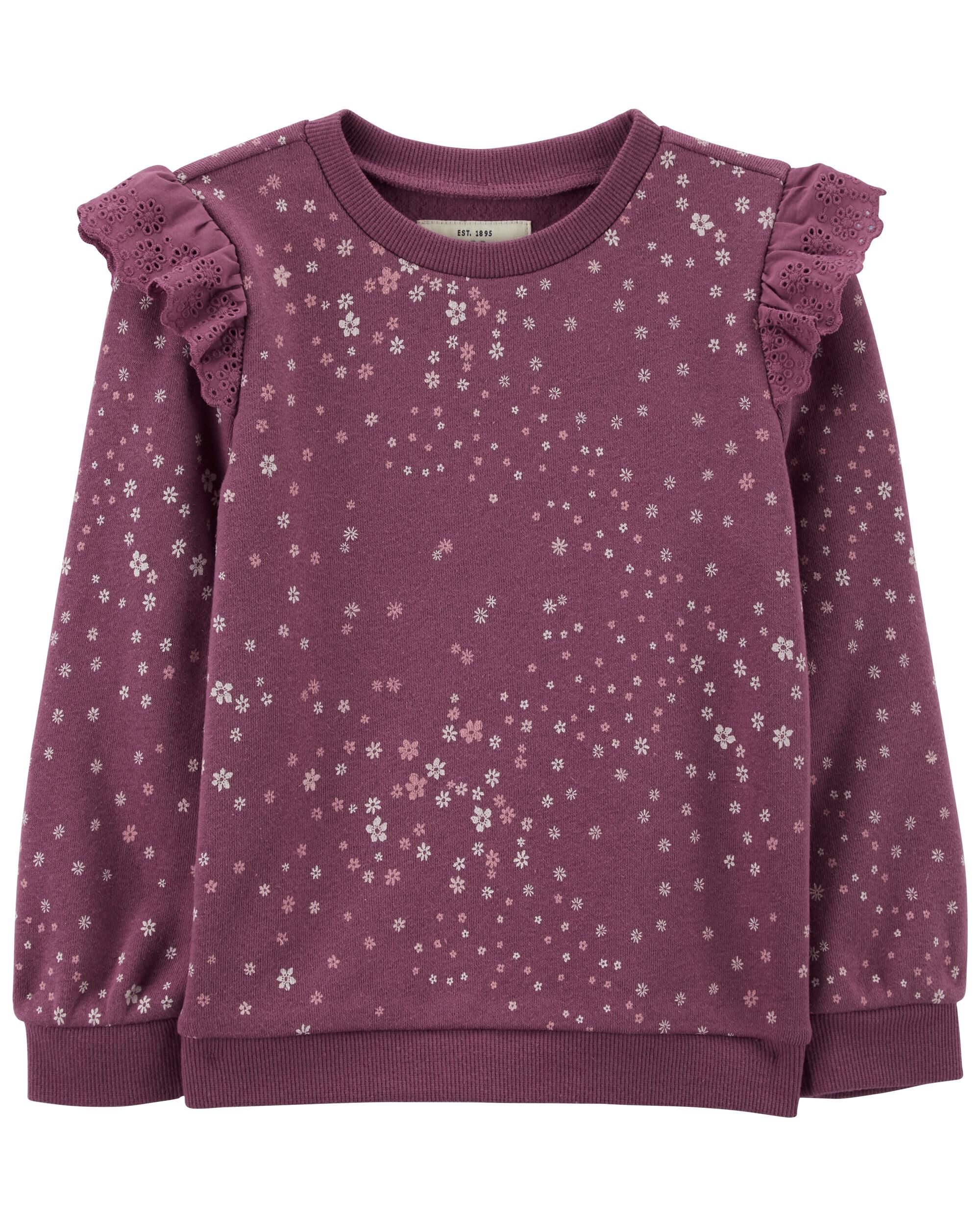 Floral Print Lace Pullover OshKosh Carter s