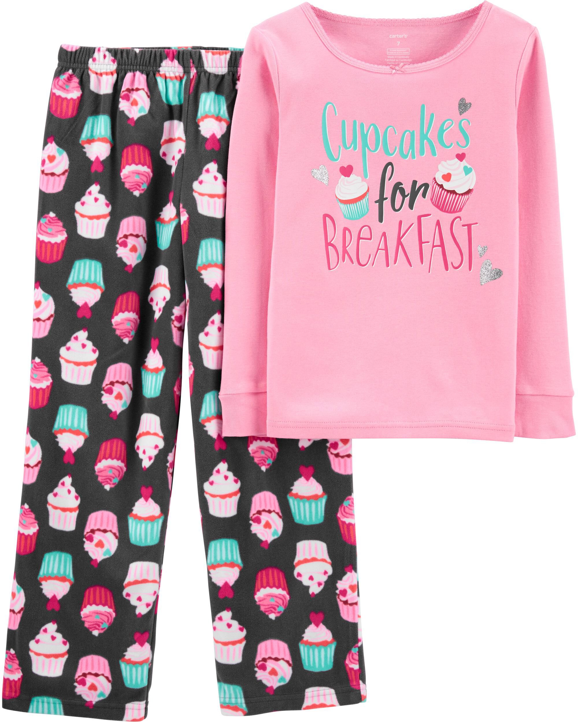 carter's cupcake pajamas
