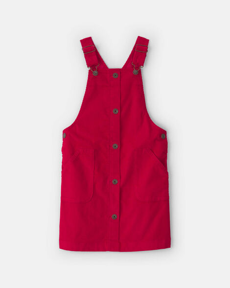 Girls Corduroy Skirtall - Red