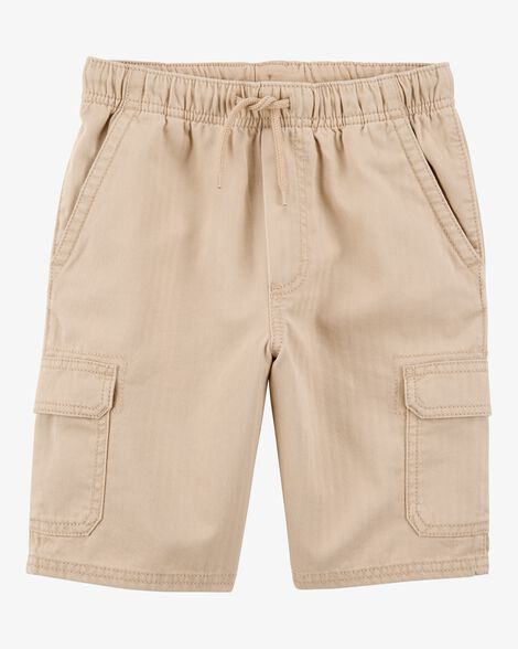 Kid Cargo Utility Shorts - Khaki