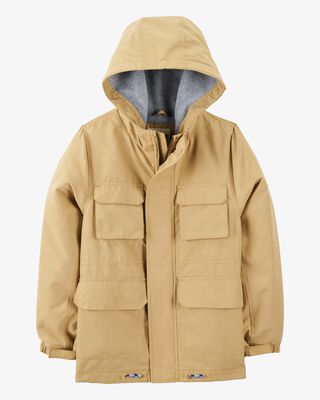 Product image 1 of Kid Midweight Utility Jacket - Khaki