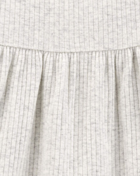 Product image 2 of Baby Tiered Long-Sleeve Ribbed Top