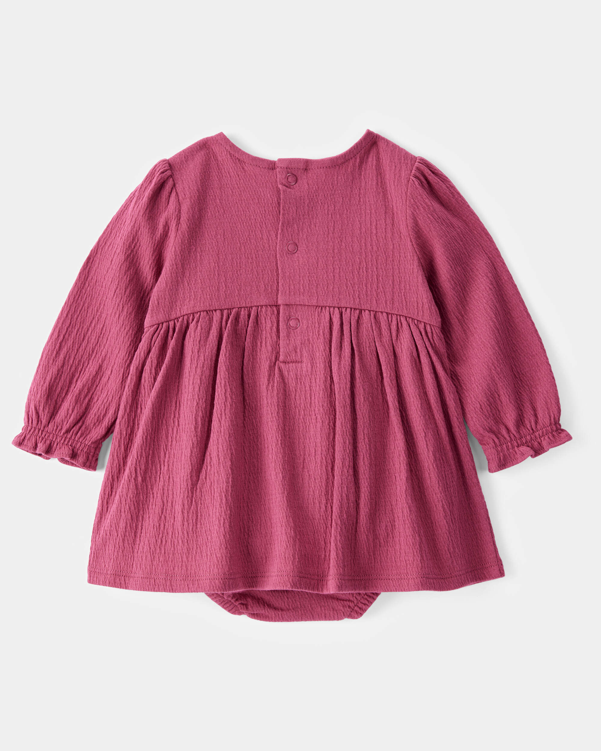 Baby Embroidered Floral Bodysuit Dress - Pink - Carter's