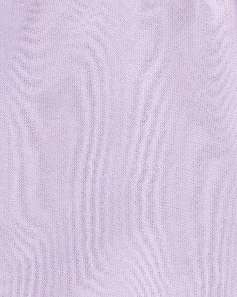  Product image 3 of Toddler Pull-On French Terry Shorts - Purple