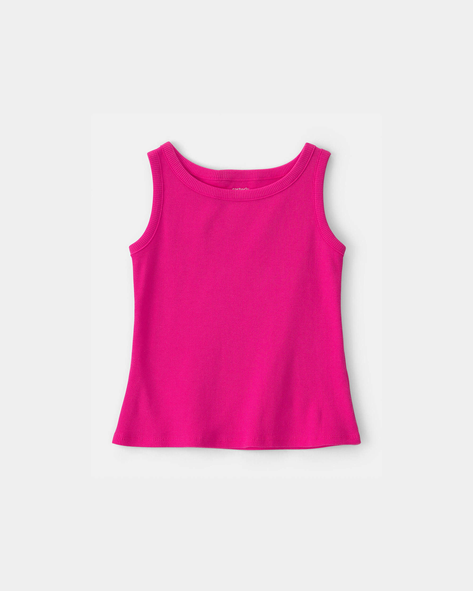 Carters girls rib tank top L Pink 6$