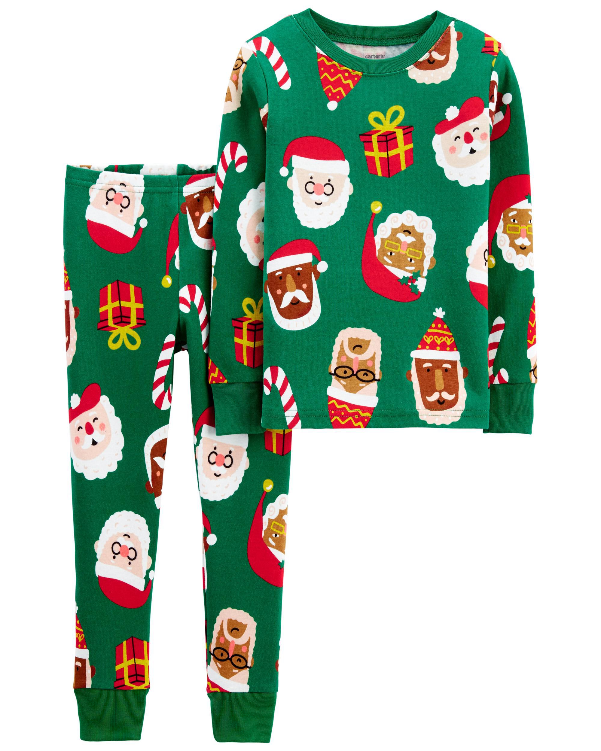 *CLEARANCE* 2-Piece Christmas 100% Snug Fit Cotton PJs