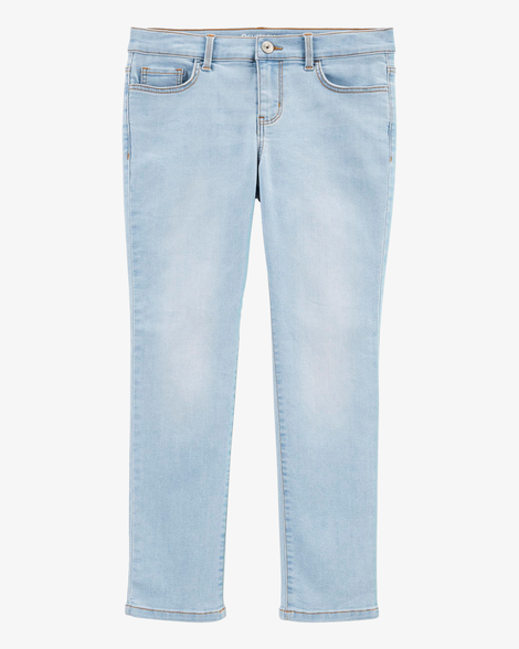 Kid Blue Ice Wash Plus-Fit Skinny-Leg Jeans