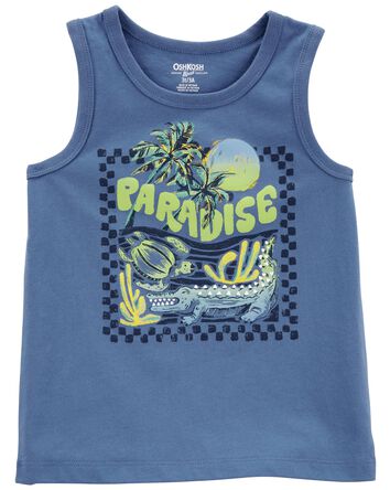 Toddler Cotton Jersey Graphic Tank