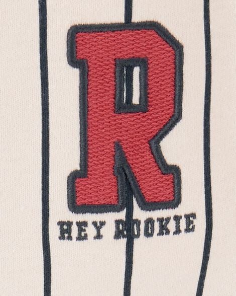 Product image 3 of Baby Boy Baseball Rookie Snap Cotton Sleep & Play Pajamas