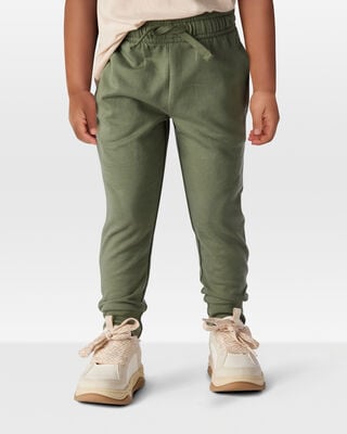Product image 2 of Toddler Pull-On Drawstring Joggers - Green