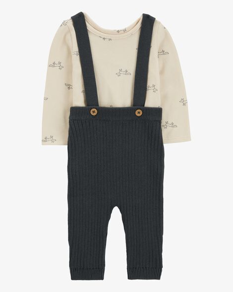  Product image 1 of Baby 2-Piece Bodysuit & Sweater Coveralls