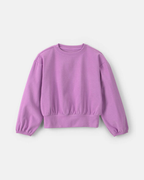 girls long-sleeve top - purple